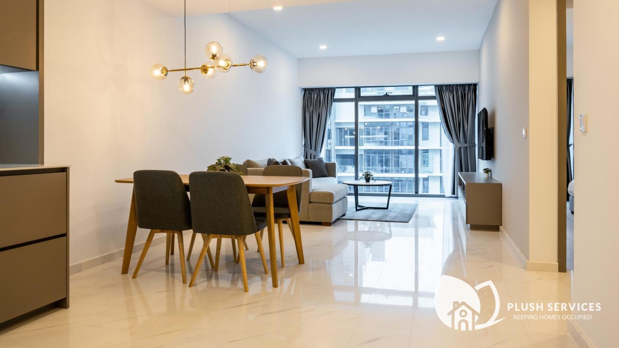 Eaton Residences Klcc By Plush 쿠알라룸푸르 객실 사진