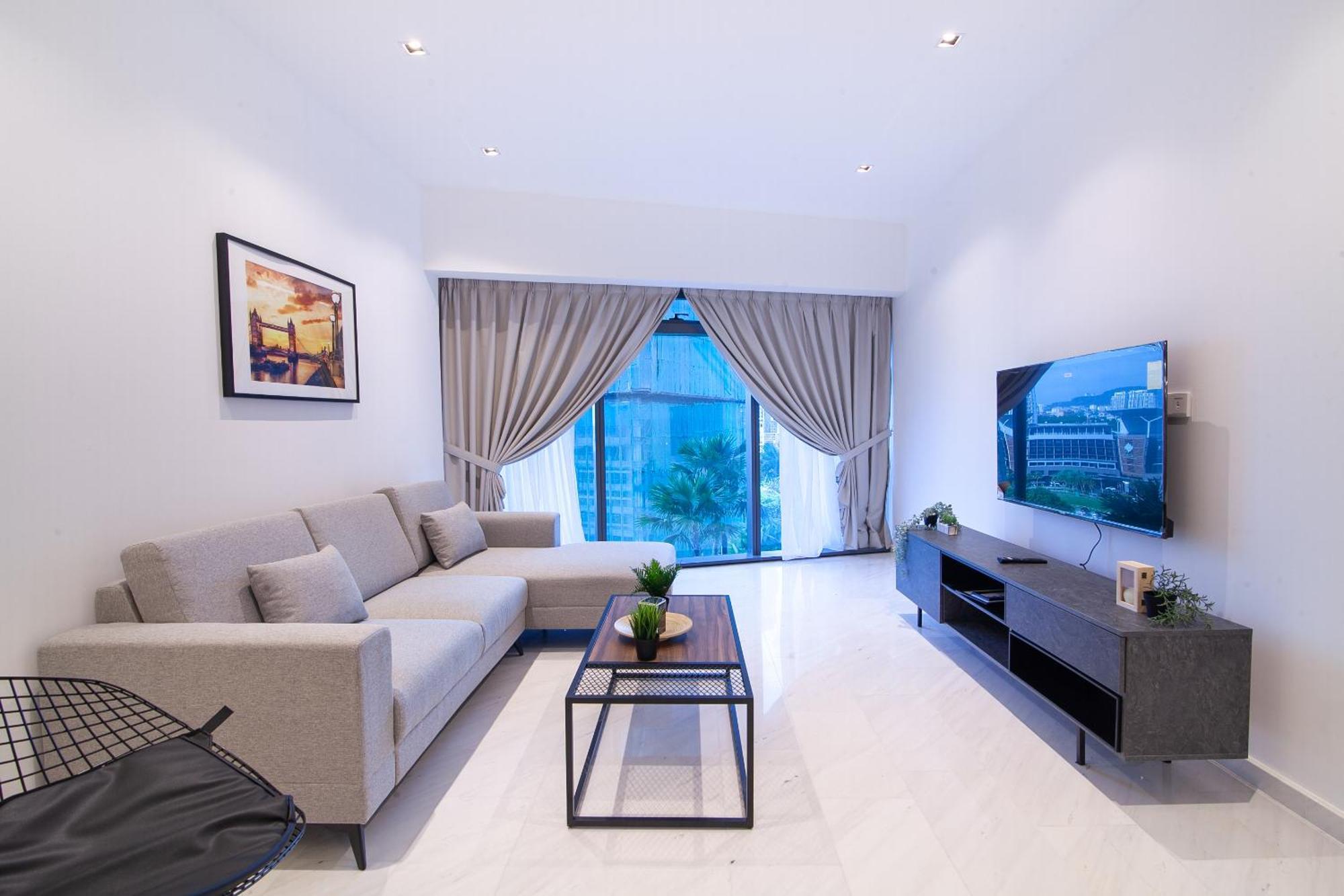 Eaton Residences Klcc By Plush 쿠알라룸푸르 객실 사진