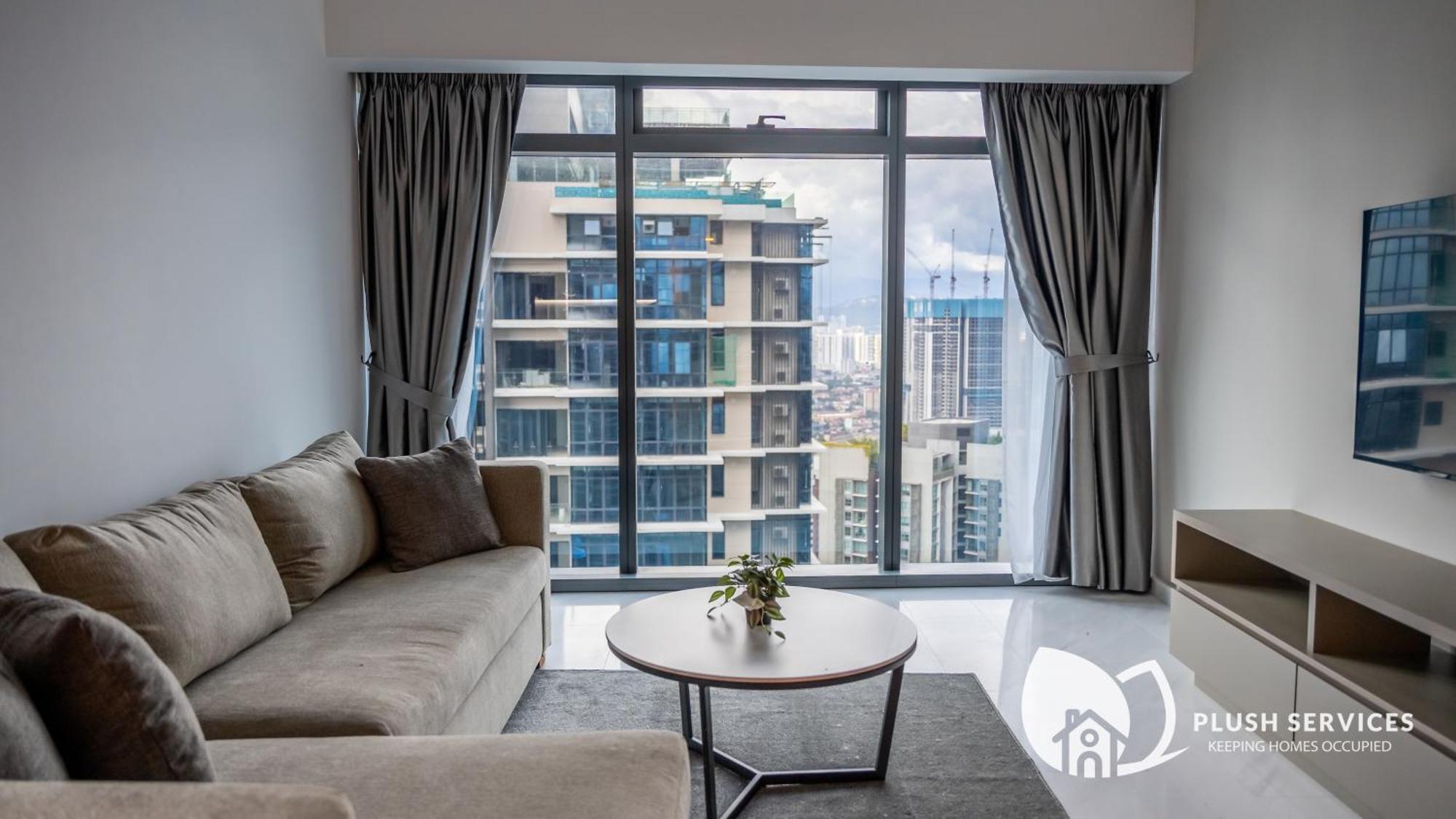 Eaton Residences Klcc By Plush 쿠알라룸푸르 객실 사진