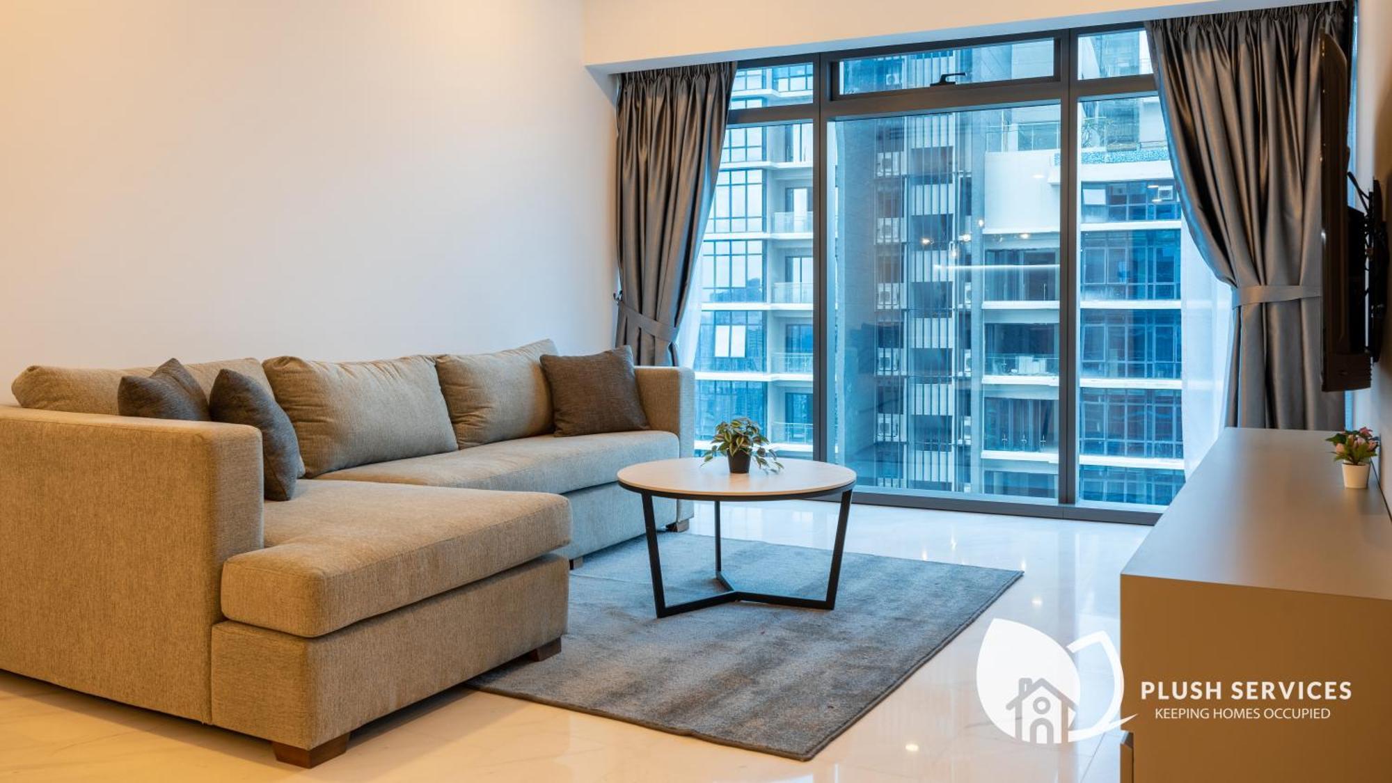Eaton Residences Klcc By Plush 쿠알라룸푸르 객실 사진